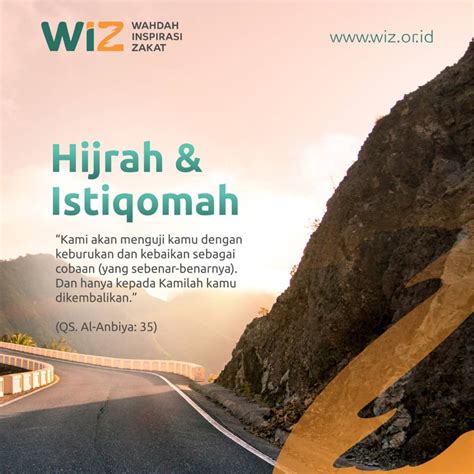 Hijrah And Istiqomah Wahdah Inspirasi Zakat