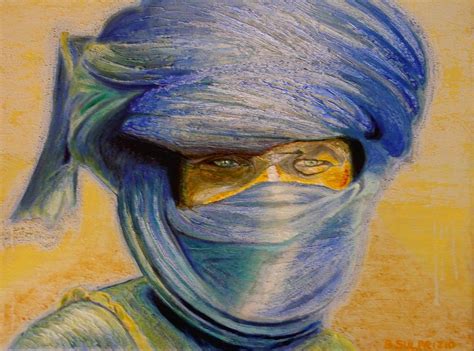 The Tuareg Painting By Bonifacio Sulprizio Fine Art America