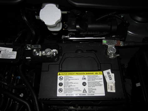Removal And Installation Of The Battery Hyundai Ix35