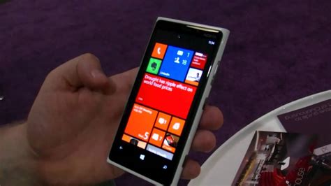 Nokia Lumia 920 Hands On Youtube