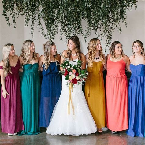 Jewel Tones Make For A Showstopping Bridal Party