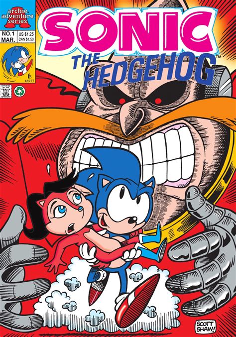 Archie Sonic The Hedgehog Issue 1 Miniseries Sonic News Network