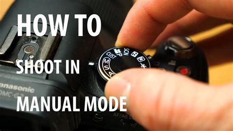 How To Shoot In Manual Mode Gh5 Youtube