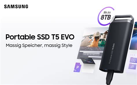 Samsung Draagbare Ssd T Evo Tb Usb Gen Mb S Lezen