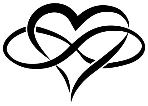 Infinity Sign Heart Svg