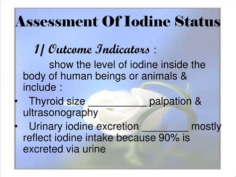 Ppt Iodine Deficiency Disorders Powerpoint Presentation Free
