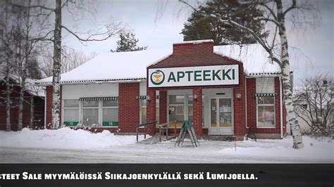 Tervetuloa Siikajoen apteekkiin - YouTube