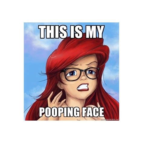 Hipster Ariel Liked On Polyvore Gym Memes Workout Humor Gym Humor