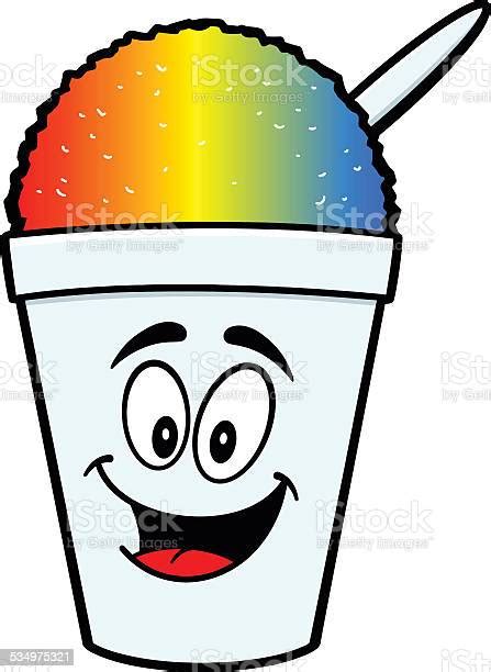 Shaved Ice Mascot Stock Illustration Download Image Now Snow Cone