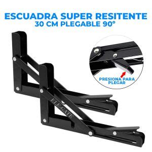 Soporte M Nsula Brazo P Repisa Abatible Plegable Plugadas Par