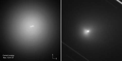 Comet Ison Grows Wings Comet Lovejoy A Fountain Universe Today