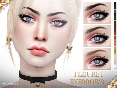 Pralinesims Fleuret Eyebrows N111