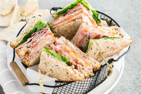 Club Sandwich Easy Tasty Lunch Idea Delicious Meets Healthy