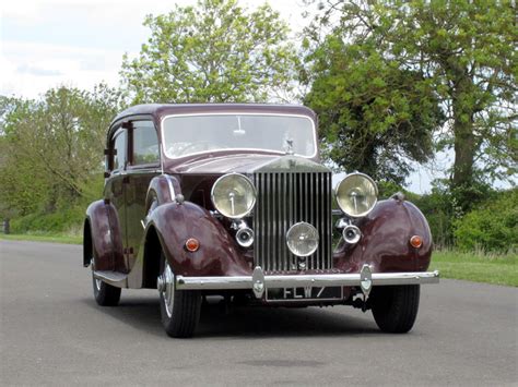 Lot 26 1939 Rolls Royce Wraith Special Saloon