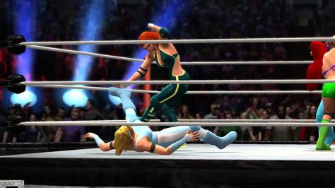 Wwe 13 Xbox 360 Disney Princess Fatal 4 Way Match Hd Youtube