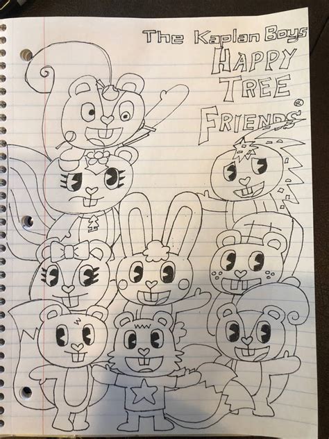 The Happy Tree Friends And The Kaplan Boys By Kaplanboys214 On Deviantart