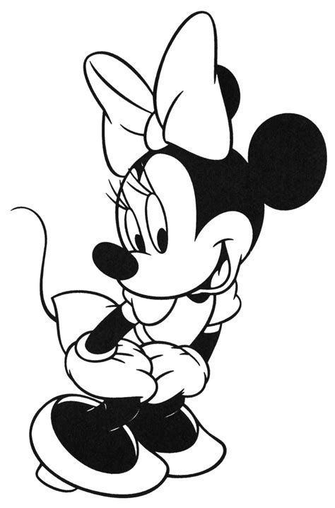 Minnie Mouse Coloring Pages 2 Coloring Pages To Print
