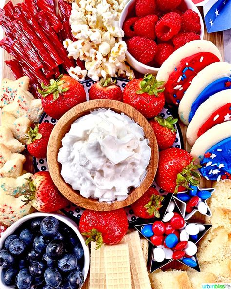 How To Make A 4th Of July Dessert Board Urban Bliss Life