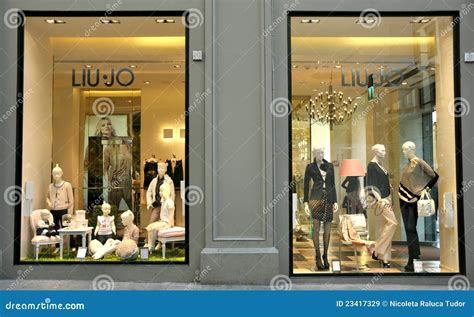 Luxury Fashion Shop In Italy Editorial Stock Image Image 23417329