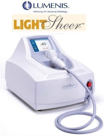 Lumenis LightSheer The Gold Standard In Laser Hair Removal Laser
