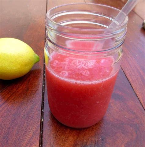 Tart Frozen Strawberry Lemonade Frugal Nutrition