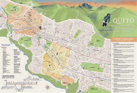 Mapa Ñan Magazine 29 Quito A Vuelapluma Ñan Tienda