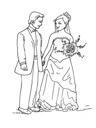 Dibujos del Día del Matrimonio para colorear | Colorear imágenes