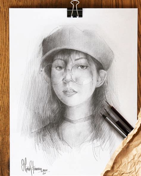 Drawing Pencil Charcoal On Behance