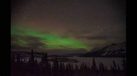 Quick Time Lapse Of The Northernlights Over Bove Island By Carcross