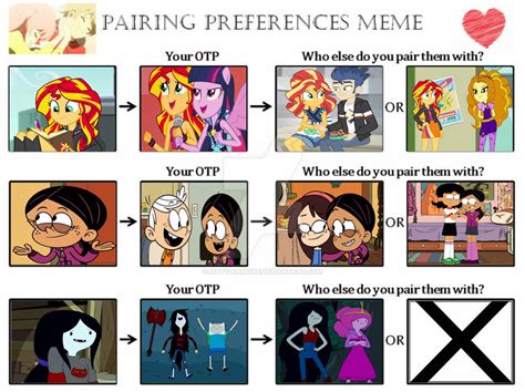 My Pairing Preferences 3 By Matthiamore On Deviantart