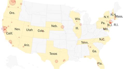 Tracking Every Coronavirus Case In The Us Full Map The New York Times