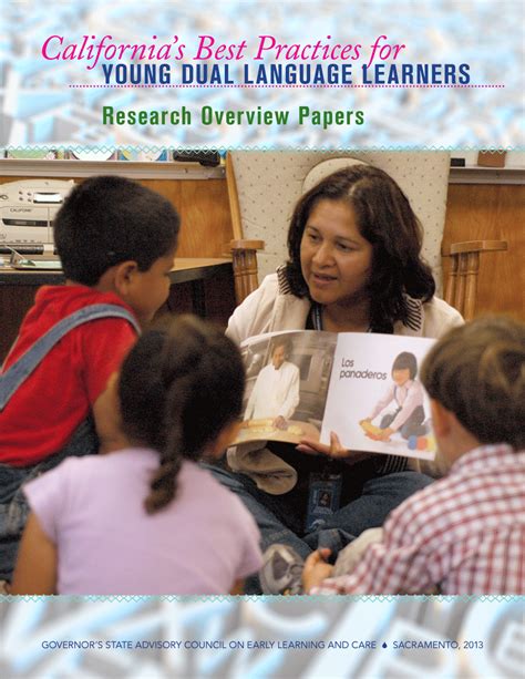 Californias Best Practices For Young Dual Language Learners Research