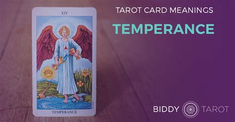 Finally, this card reflects higher learning. Temperance Tarot Card Meanings | Biddy Tarot