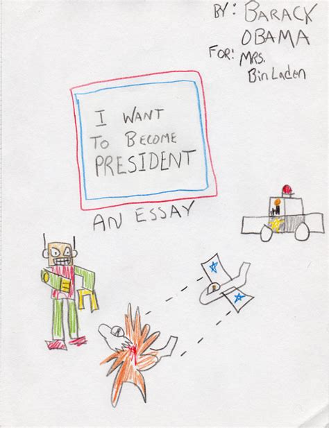 Barack Obamas Kindergarten Essay