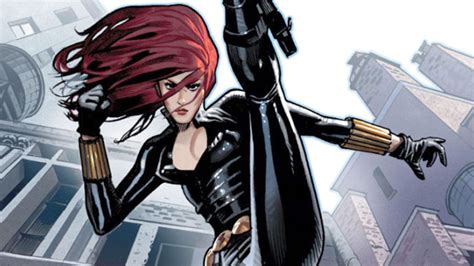 Black Widow Comic Art Icon