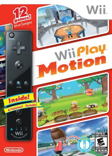 Wii Play Motion Plus Wii Remote Black Wii