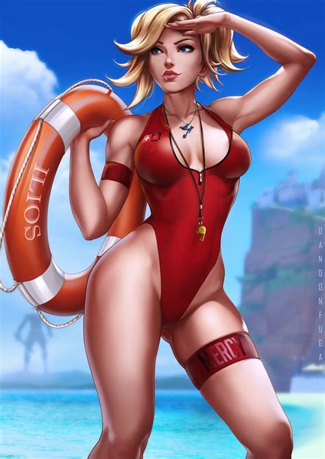 Lifeguard Mercy Hi Res Sfw Dandonfuga Luscious Hentai Manga And Porn