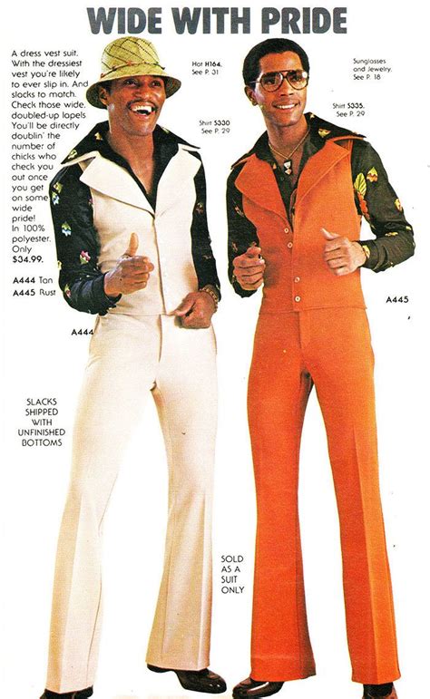 1970s Mens Fashion 80s Fashion Fashion History Vintage Fashion