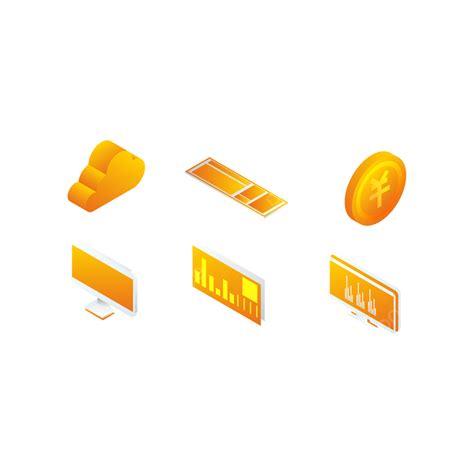 three dimensional vector art png three dimensional network golden icon stereoscopic the