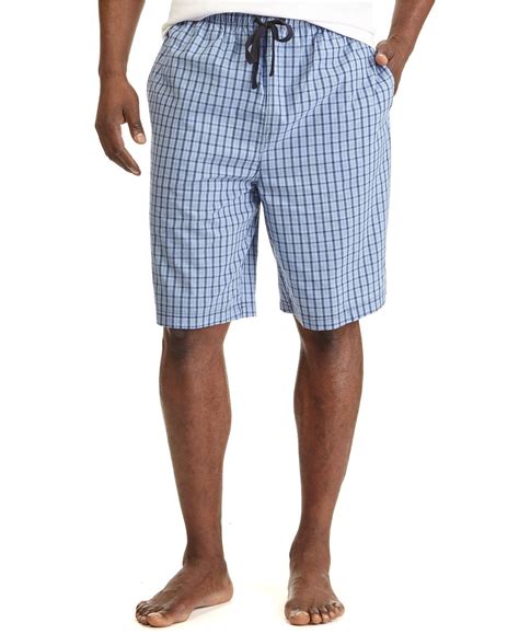 Nautica Men S Woven Plaid Shorts Pajamas Lounge Sleepwear Men Macy S Well Dressed Men