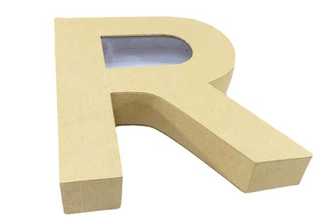 Custom Rigid Paper Alphabet Letter Shaped Boxes Packaging Wholesale