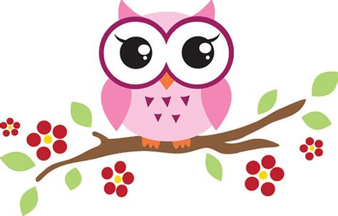 Owls In Tree Branch Clipart Clipground