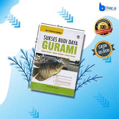 Jual Buku Sukses Budidaya Gurami Danuri Sutanto Indonesia Shopee Indonesia