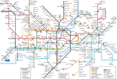 Tfl Interactive Map London Tube Map London Underground Map London Tube