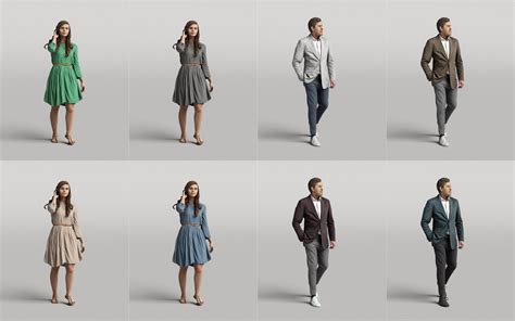 Humano3d Diverse 3d People Vol4 Flyingarchitecture
