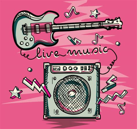 Heavy Metal Guitar Illustrations Royalty Free Vector Graphics And Clip