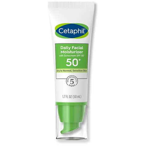 Sunscreen For Face Cetaphil Cetaphil Daily Facial Moisturizer With