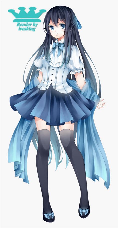 Top 100 Image Anime Girl With Blue Hair Vn