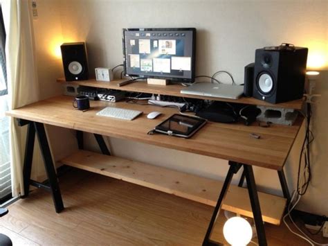 DIY Recording Studio | Home studio desk, Home music rooms, Home studio