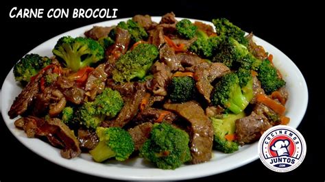 El brócoli es una de las verduras más saludables para nuestro organismo. Como hacer Carne con Brocoli. Rica comida China - YouTube